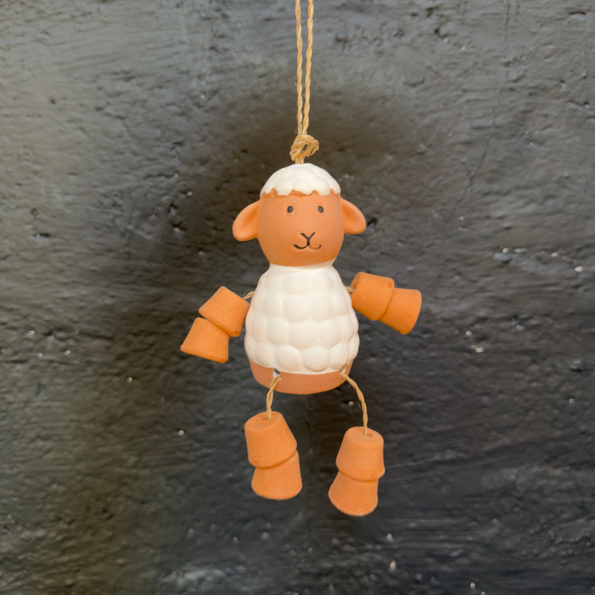 Sheep pot man